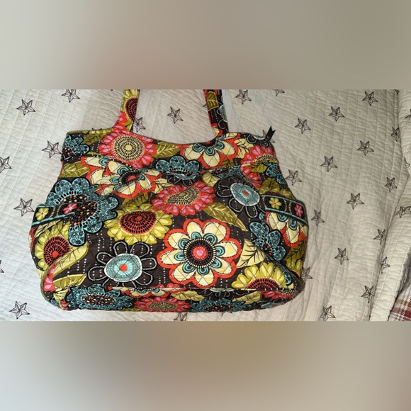 Vera Bradley multicolor purse/tote - Picture 2 of 5